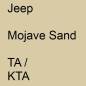 Preview: Jeep, Mojave Sand, TA / KTA.